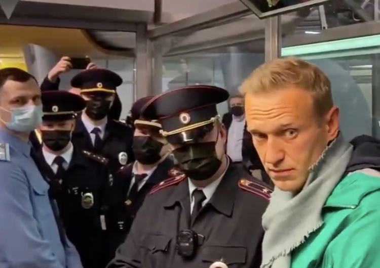  Aleksiej Nawalny zatrzymany podczas kontroli paszportowej 