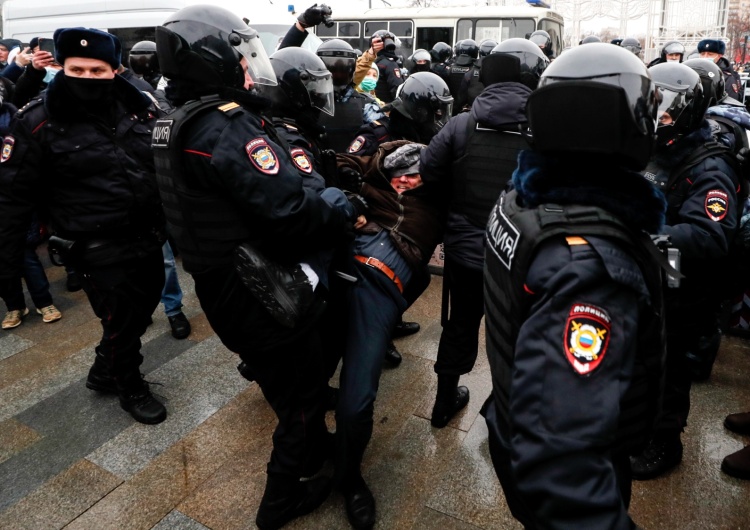  [Pilne] Żona Aleksieja Nawalnego zatrzymana na demonstracji w Moskwie