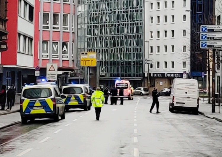  Atak nożownika we Frankfurcie! Trzy osoby ciężko ranne