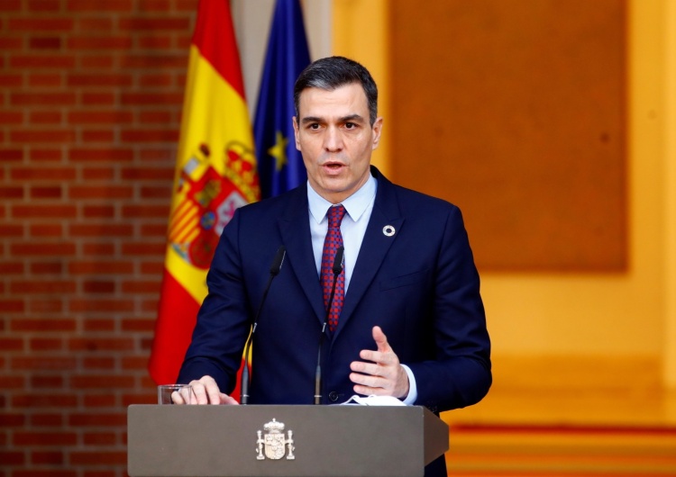 Konferencja prasowa premiera Hiszpanii Pedro Sancheza w Madrycie Ciekawe. Hiszpańskie media: 