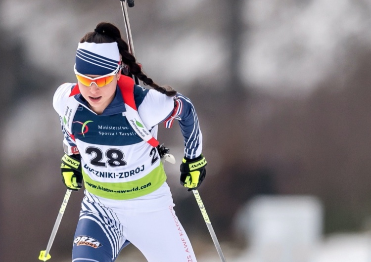  Biathlon: Kamila Żuk mistrzynią Europy w biegu na dochodzenie
