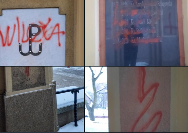 Skandal w Warszawie! Zdewastowany kościół i zniszczona tablica upamiętniającą bohaterów Powstania Warszawskiego