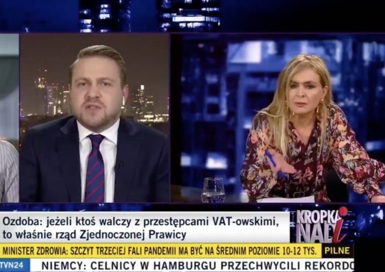  [WIDEO] Awantura w „Kropce nad i”! Wiceminister do Olejnik: „Pani jest politykiem PO?”