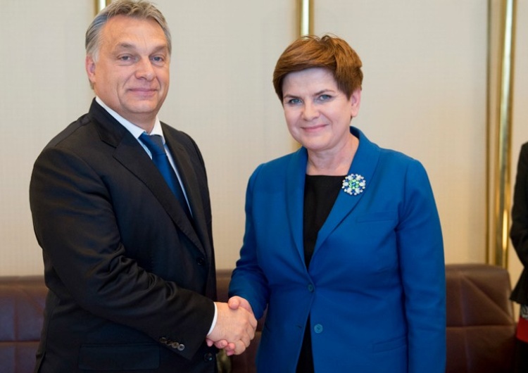 Viktor Orban et Beata Szydlo Orban: 