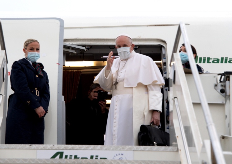  Papież Franciszek przybył do Bagdadu 