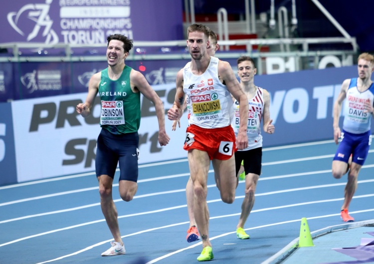 Marcin Lewandowski Marcin Lewandowski halowym mistrzem Europy w biegu na 1500 m!