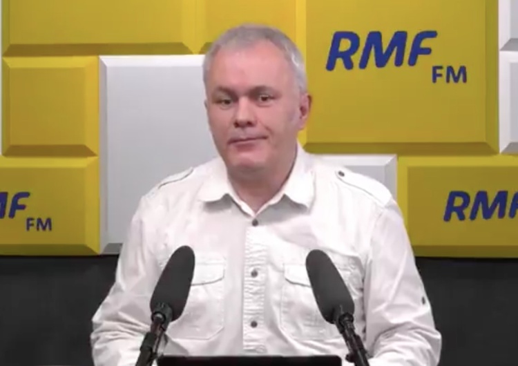 Robert Mazurek [video] Mazurek głośno wyśmiał Leszczynę: Wiedziałem, że na koniec rozmowy mnie Pani rozbawi
