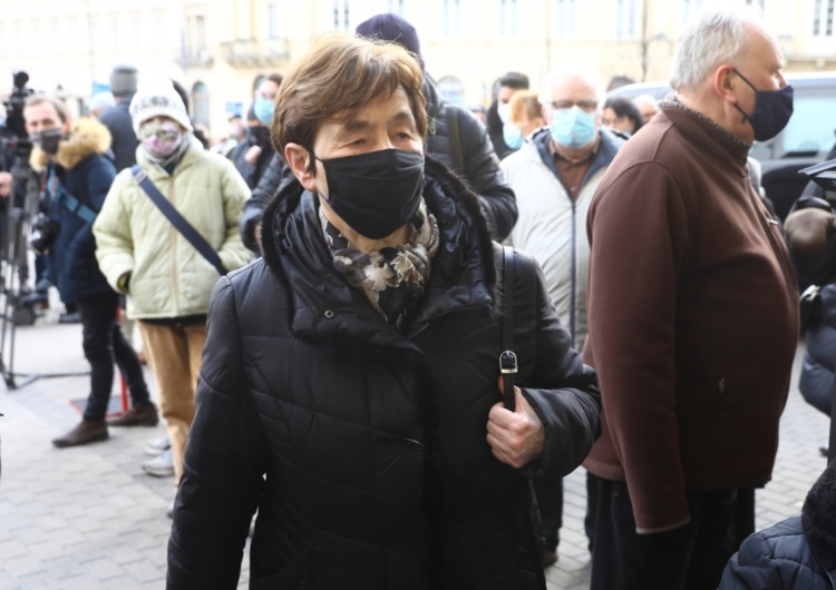 „Zofia Romaszewska nie została wpuszczona na mszę za Jana Lityńskiego…”. Zaskakujący wpis prezydenckiego ministra