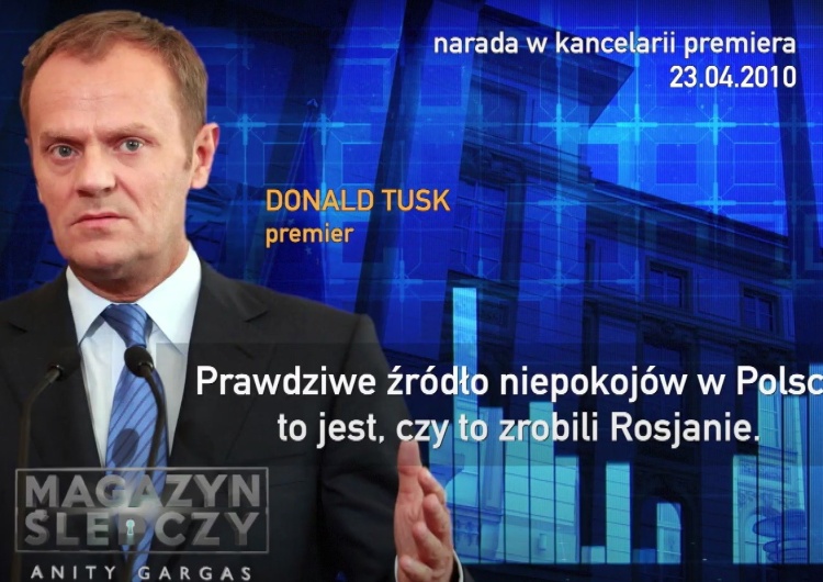 Donald Tusk [video] TVP1 publikuje szokujące nagranie z tajnej narady u premiera Tuska 13 dni po katastrofie smoleńskiej