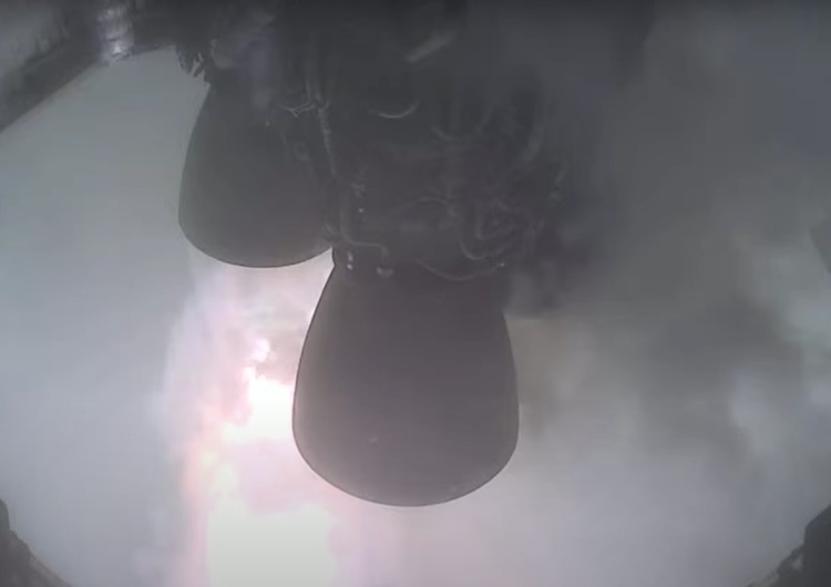 start rakiety Starship [video] Porażka w programie SpaceX. Rakieta Starship eksplodowała
