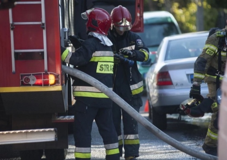 Dramat pod Siedlcami. W pożarze zginęły dwie osoby, w tym dziecko