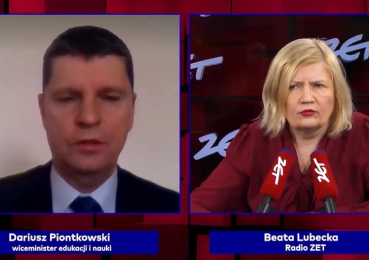 Dariusz Piontkowski, Beata Lubecka [video] Min. Piontkowski zaskakuje podając możliwy termin powrotu uczniów do szkół