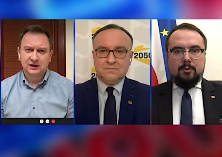 Trela, Kobosko, Jabłoński. Polsat News 