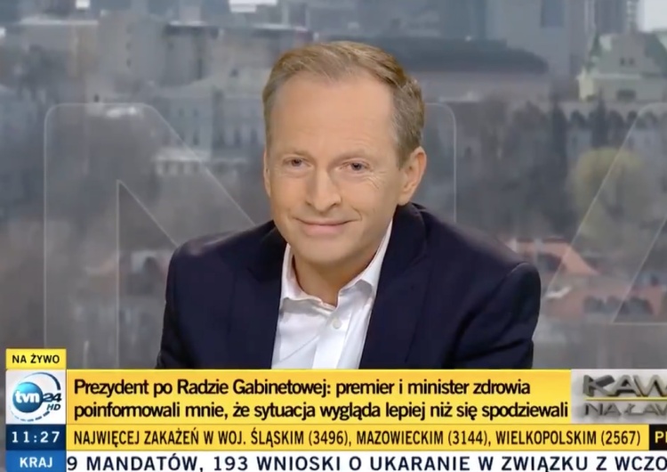  [WIDEO] Piasecki [TVN24] prosił o cytat z polityków opozycji kwestionujących potrzebę szpitali tymczasowych. Internauci szybko pomogli
