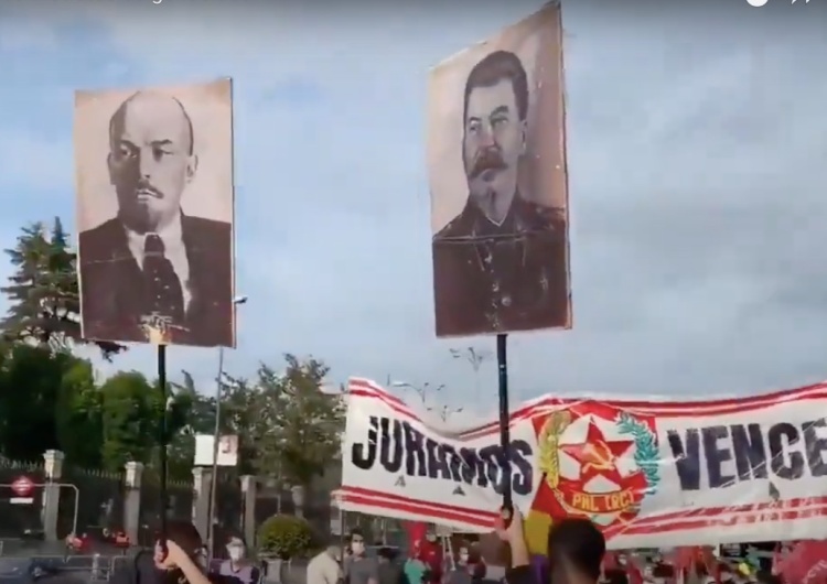 Komuniści przeszli ulicami Madrytu. „Niech żyje Stalin!”