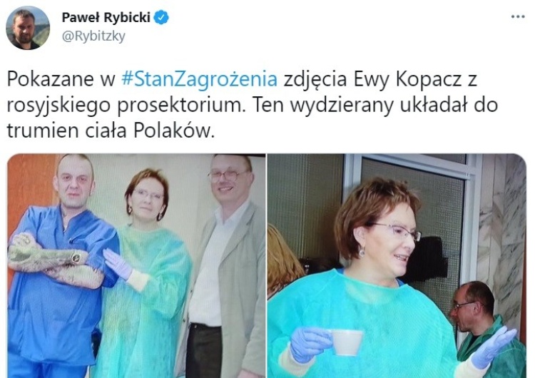 Kopacz w Rosji po katastrofie smoleńskiej 