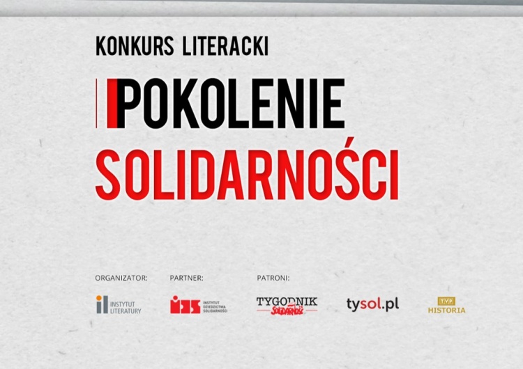  Konkurs literacki Pokolenie Solidarności