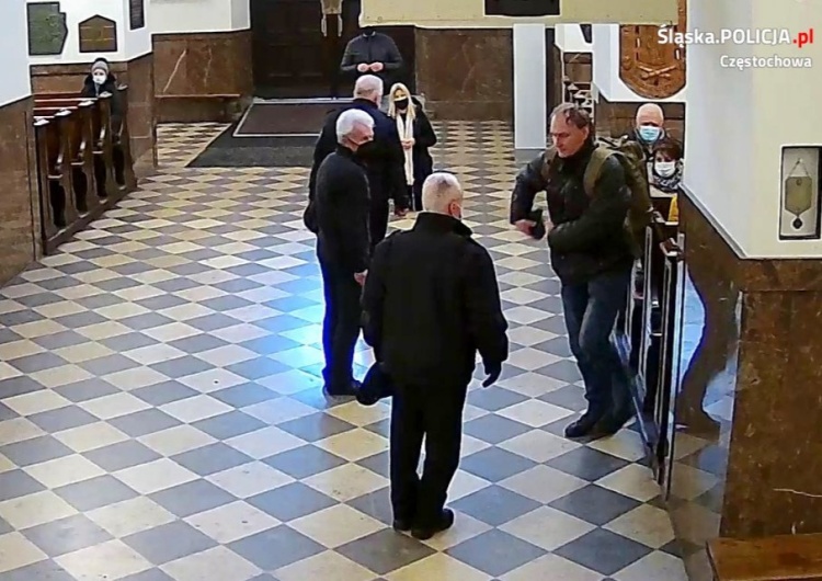  [FOTO] Napad na Jasnej Górze. Pobito strażnika klasztoru, policja szuka sprawcy. Poznajesz go?