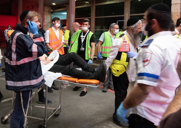 Tragedia w Izraelu. Liczba ofiar na górze Meron wzrosła do 44