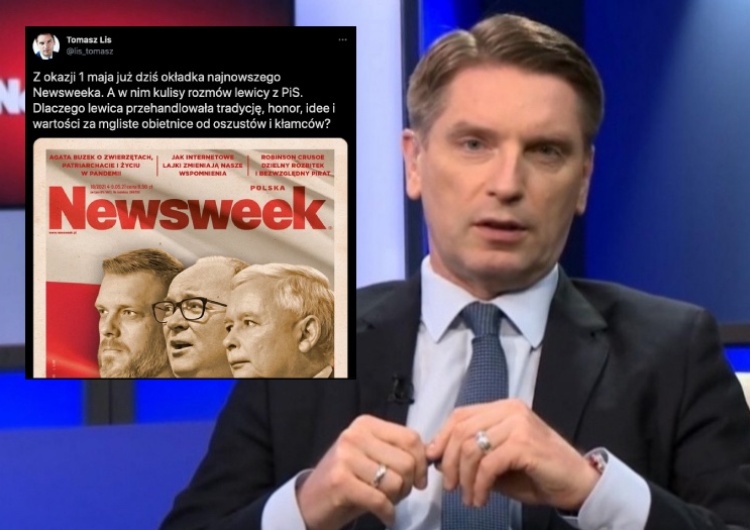  Burza w sieci po publikacji okładki Newsweeka. „To oficjalne stanowisko Platformy?” [FOTO]