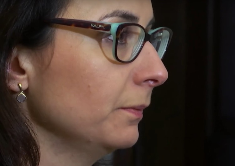 Kamila Gasiuk-Pihowicz Gasiuk-Pihowicz po wyrzuceniu aktywistki