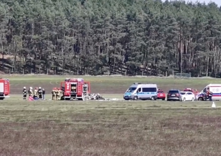  [WIDEO] Zielona Góra: Samolot rozbił się przy lądowaniu. Nowe informacje