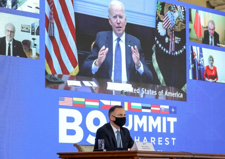 Andrzej Duda, Joe Biden Prezydent Duda w Rumunii: zaangażowanie USA w regionie niezależne od zmian politycznych