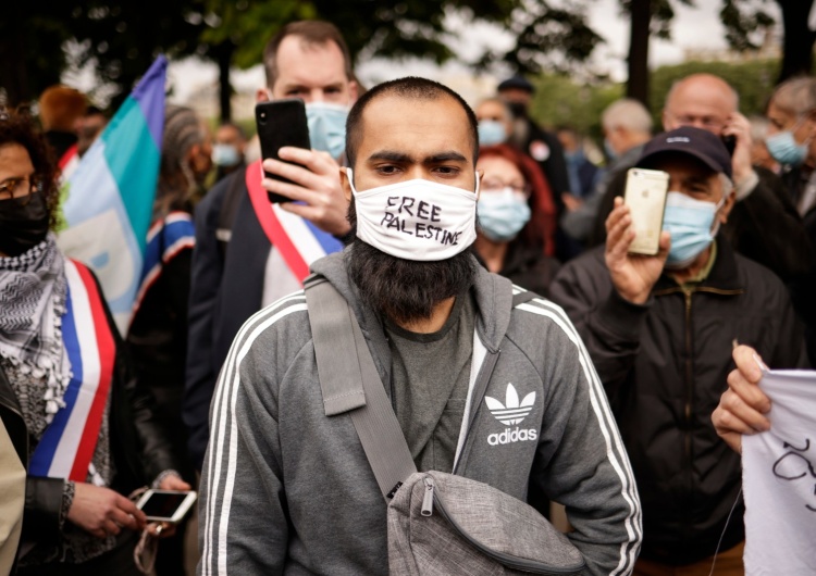 propalestyńska demonstracja w Paryżu Propalestyńskie demonstracje w wielu miastach Europy