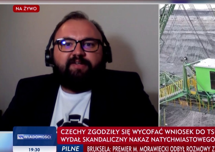  M. Kosiński w TVP Info: Jak  w kwestii Turowa można mówić o dochodzeniu do sprawiedliwej transformacji energetycznej?