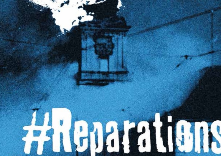 fragment okładki #ReparationsForPoland Tygodnika Solidarność List otwarty do Jarosława Kaczyńskiego: