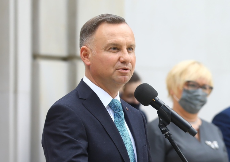 Andrzej Duda Andrzej Duda o zniesieniu sankcji na NS2: Byliśmy przygotowani, ze taka decyzja może nastąpić