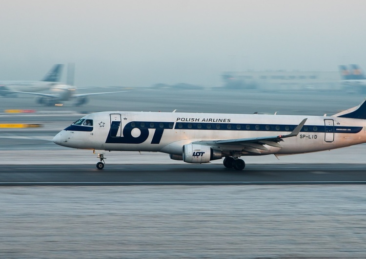 samolot Embraer 175 PLL LOT 