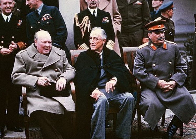 Winston Churchill, Franklin D. Roosvelt, Józef Stalin, konferencja w Jałcie [Tylko u nas] Cezary Krysztopa: Jałta 2.0?