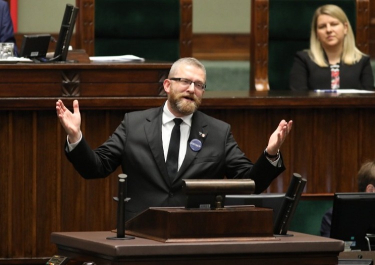 Poseł Konfederacji Grzegorz Braun