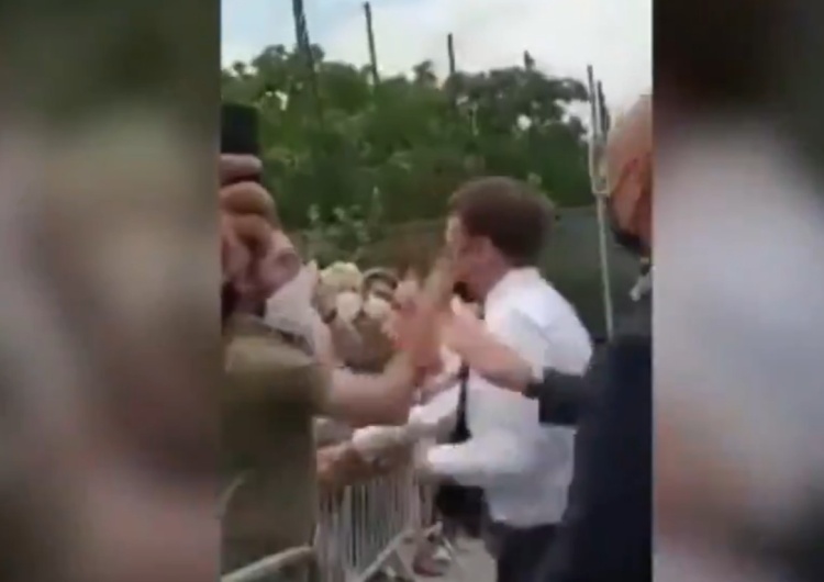Spoliczkowano Macrona. Francuskie media: to nie pierwszy raz.