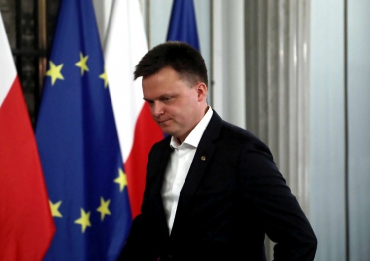 Lider Polski 2050 Szymon Hołownia Hołownię zapytano o kontakty z Tuskiem. „Rozmawiam z Tuskiem – tak. To nie są...