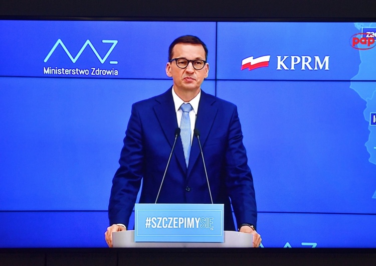 Premier Mateusz Morawiecki Kolejne zmiany w obostrzeniach. Podano datę