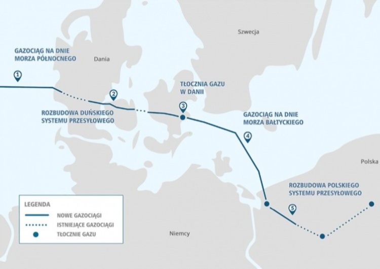 Baltic Pipe Piotr Naimski: Baltic Pipe jest prowadzona zgodnie z czasem 