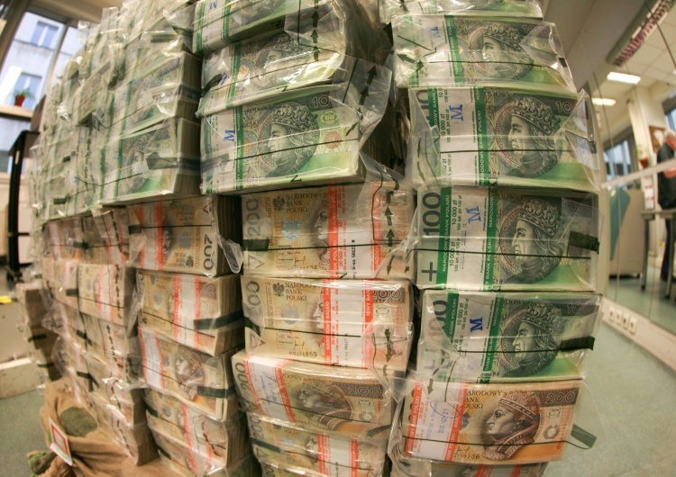 Pieniądze, zdjęcie ilustracyjne Nadwyżka w budżecie państwa po maju wyniosła 9,4 mld zł