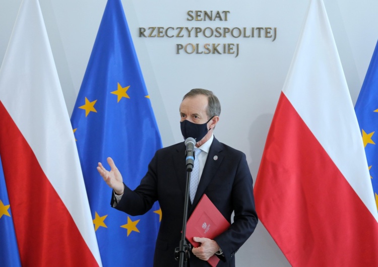 Marszałek Senatu Tomasz Grodzki Co z głosowaniem ws. RPO? Grodzki zabrał głos