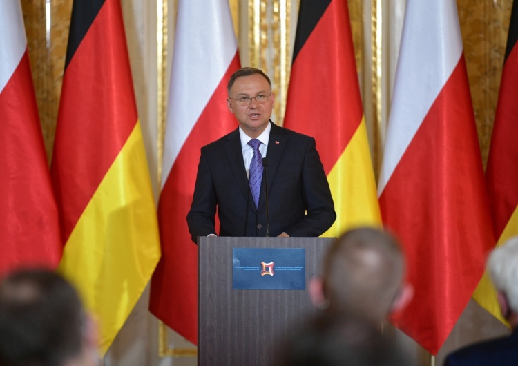 Prezydent: Liczę, że strona niemiecka podejmie działania w zakresie dot. polskich strat wojennych
