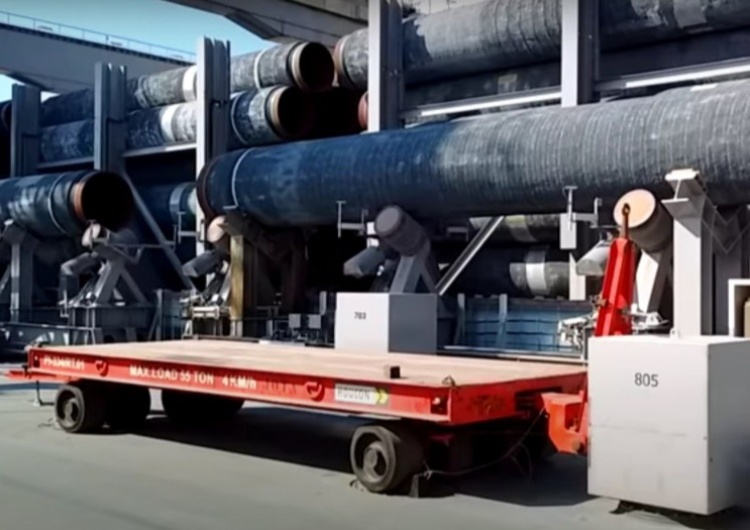 Budowa gazociągu Nord Stream 2.