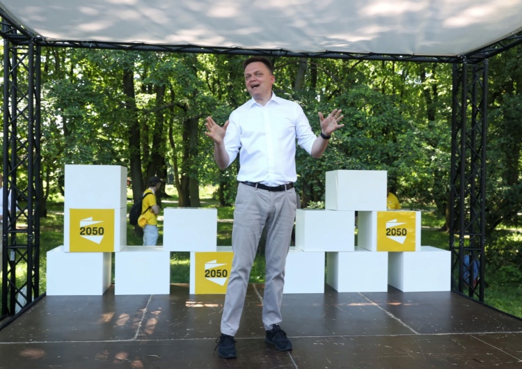 Lider Ruchu Polska 2050 Szymon Hołownia Hołownia zapowiada