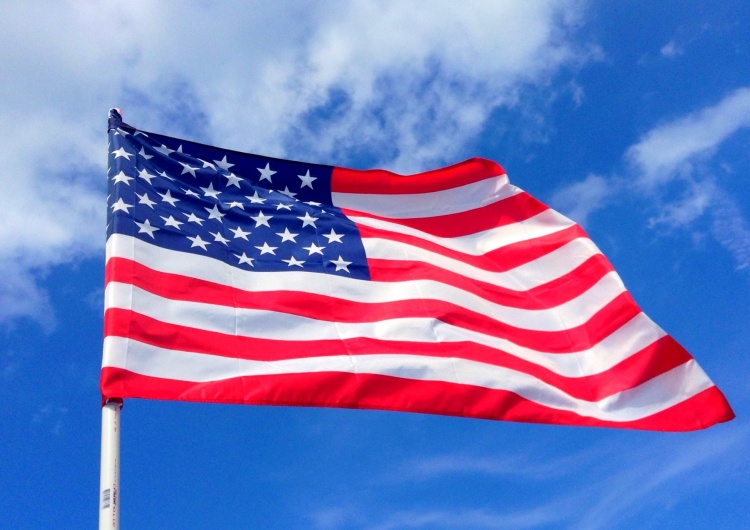 Flaga USA, zdjęcie ilustracyjne 