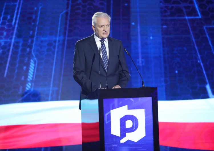 Wicepremier, lider Porozumienia Jarosław Gowin Gowin: Polska potrzebuje zjednoczenia, a nie folwarku politycznego