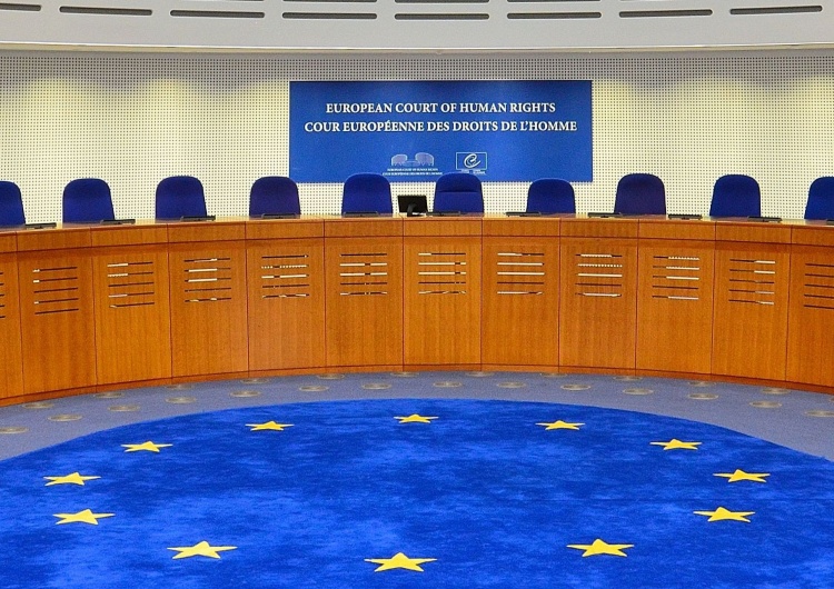Sala obrad Europejskiego Trybunał Praw Człowieka ETPCz: Polska naruszyła Europejską Konwencję Praw Człowieka