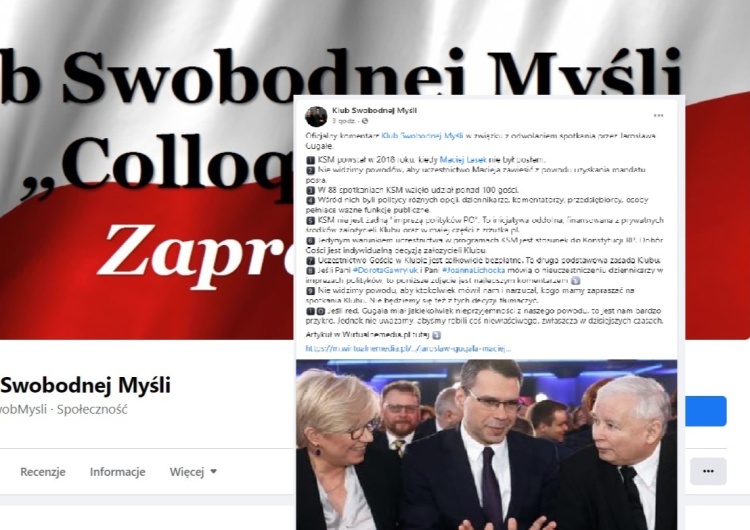 Prowadzący program tłumaczą: To nie jest żadna 