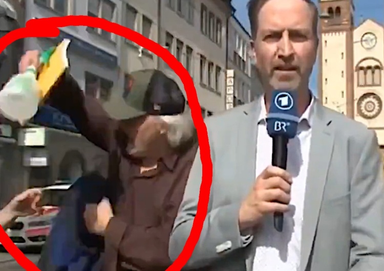  [VIDEO] Mężczyzna usiłuje wykrzyczeć, że 