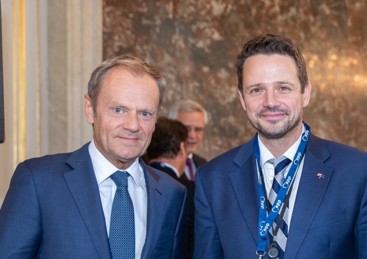 Był premier Donald Tusk i prezydent Warszawy Rafał Trzaskowski Były polityk PO: 