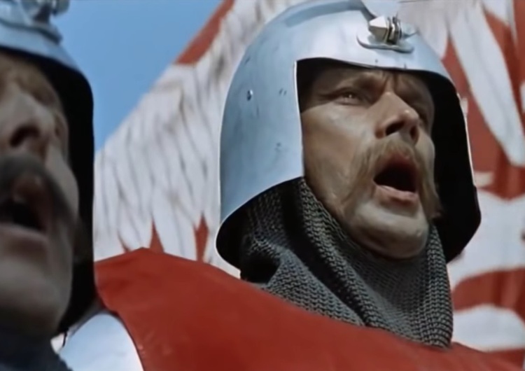 Scena bitwy pod Grunwaldem z filmu 